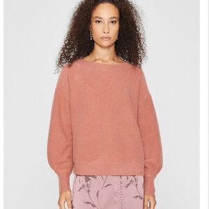 Club Monaco Boiled Boat Neck Cashmere sweater.